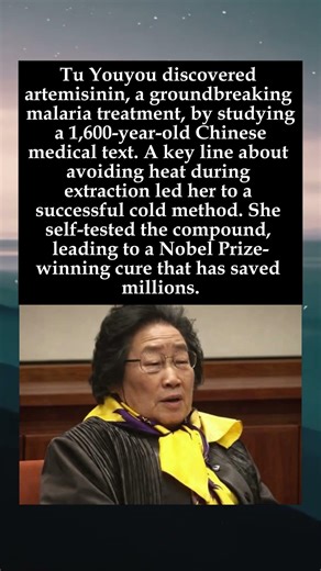 The Ancient Text that Saved Millions: Tu Youyou's Discovery