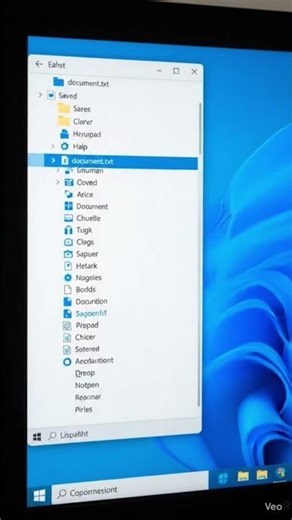 Note pad open saved File