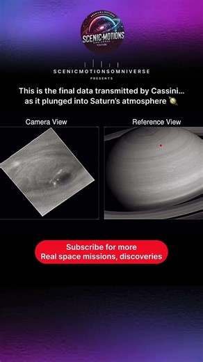 This Is How Cassini Ended 😳🪐 NASA’s Final Moments Inside Saturn