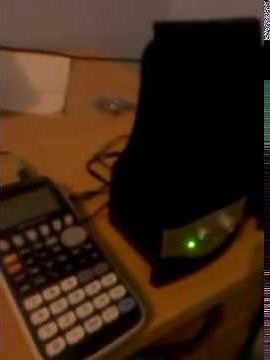 Calculator music player (Casio fx-9750GII)