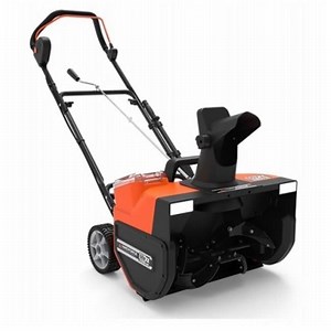Yard Force YF60VR 18 In. 60-Volt Battery-Powered Single-Stage Snow Blower with Headlight - YF60VRX22-SB