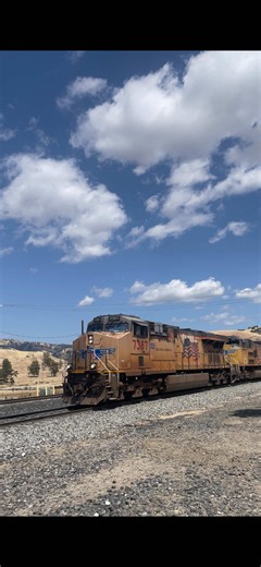 Union Pacific 7387 Dynamic Braking on 2.2% Grade