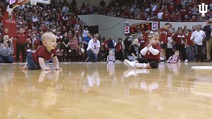 Come for the baby Hoosiers. 👶 Stay for the dramatic finish. 🏁 | Indiana University Athletics