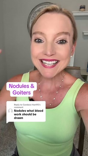 If you have a nodule or goiter you want to get CRP, C reactive protein run on your blood labs. It is an inflammation marker and inflammation is one of the root causes of nodule and goiter formation. Ideal levels are less than 2. #nodules #goiter #hashimotos #thyroidproblems #thyroid #creactiveprotein #nodulestreatment #goiterawareness #rootcausehealing | Courtney Jacobs