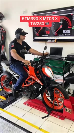 Teste comparativo: KTM390 vs MT03 vs TW250