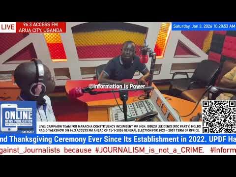 WATCH: #INFORMATION_IS_POWER NEWS CHANNEL IS LIVE NOW.