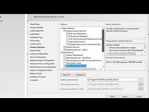 Using the SQL Installation Center App