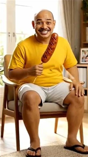 Can I eat this sausage ⁉️ #funny #comedy #hilarious #shortvideo