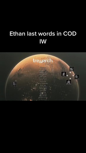Ethan last words in IW was really emotional to me. I actually almost cried. #infinitewarfare #E3N #Emotional