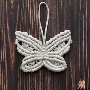 Very beautiful macrame Butterfly Ornament step by step instructions #ornaments #tutorial #home #diy #learning #video #beautiful #design | Home Decoration