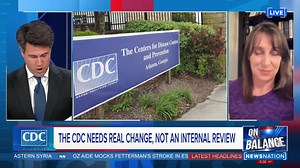 1.5K views · 29 reactions | The CDC is planning organizational changes to better respond to future pandemics. Leland Vittert and Bloomberg science columnist Faye Flam discuss the internal review the agency plans to conduct and what more might be done. #OnBalance | NewsNation | Facebook