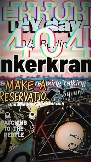 Workshop Berlin errorinstruments The workshop on Superbooth 26 of errorinstruments it's