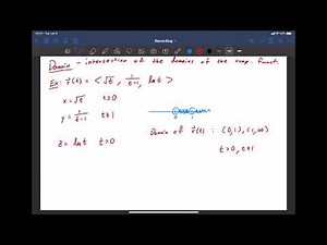 13.1 Part 1 - Introduction to Vector Functions