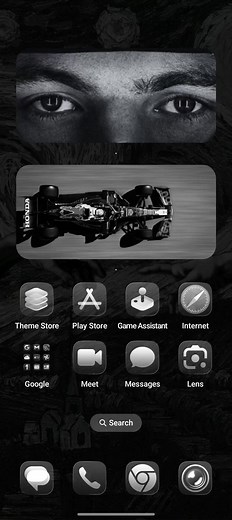 Wallpaper Inspiration: Perfect Black Widgets