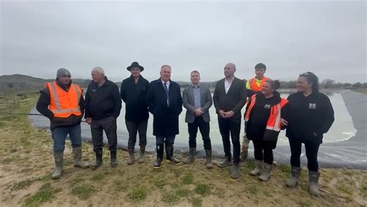 57K views · 917 reactions | Water storage, a major growth opportunity for iwi, Wairoa. Land needs to be used for jobs, revenue and growth. | Shane Jones | Facebook