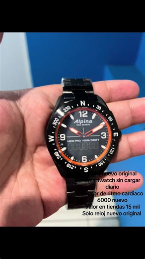 Smartwatch Elegante con Sensor de Ritmo Cardiaco