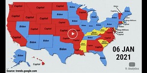 A wildly fascinating map captured our top Google searches for each day of 2021