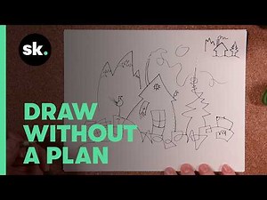 20 Days to Spark Creativity | Day 2: Intuitive Line Drawing to Find Creative Flow