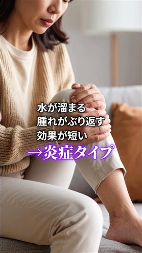 膝のヒアルロン酸、打ち続けても治らない人います
