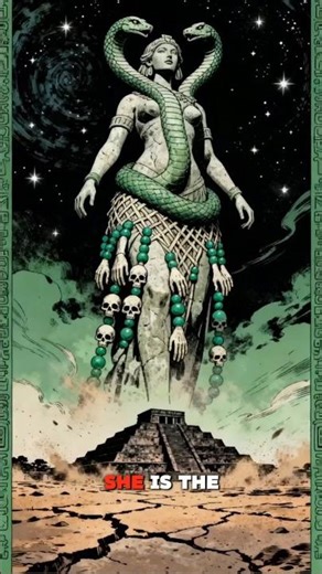 Earth’s Mother Wears SKULLS as Her Skirt (Not a Monster) #shorts