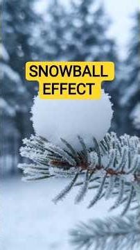 Snowball Effect of our thoughts 🤔💭 #shorts #selfimprovement #growwithahana
