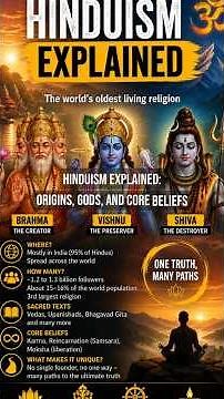 Hinduism Explained – Origins, Gods, and Core Beliefs