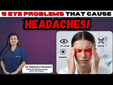 TOP 5 EYE-RELATED CAUSES OF HEADACHES | Eye Doctor Explains Why Your Head Hurts