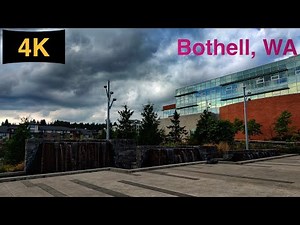 Downtown Bothell, WA Driving Tour in Summer 2022.