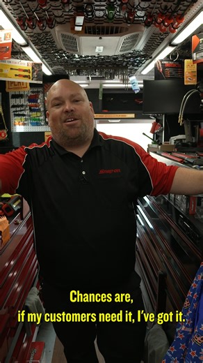 Our mobile store is well-stocked with just about any tool you could imagine. We’ve got everything our customers need! | Snap-on Tools