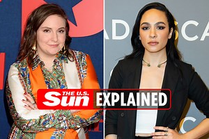 What did Lena Dunham say to Aurora Perrineau?