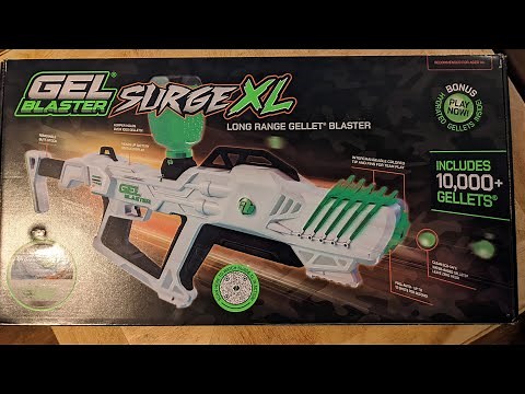 New Gel Blaster Surge XL?! Unboxing, review and demo