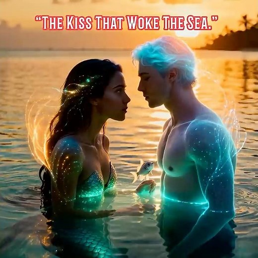 Watch a Mermaid’s Kiss 💋 Transform a Fish into a Merman! (Fairy Tale Magic)
