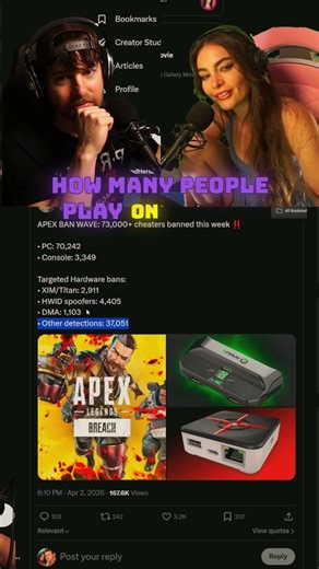 73,000 Cheaters Banned in Apex Legends THIS WEEK