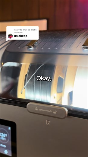 Replying to @That 25 110f maybe right now because of Black Friday but over all your still getting the best filament dryer on the market in my opinion. #tiktokshopblackfriday #tiktokshop #creality