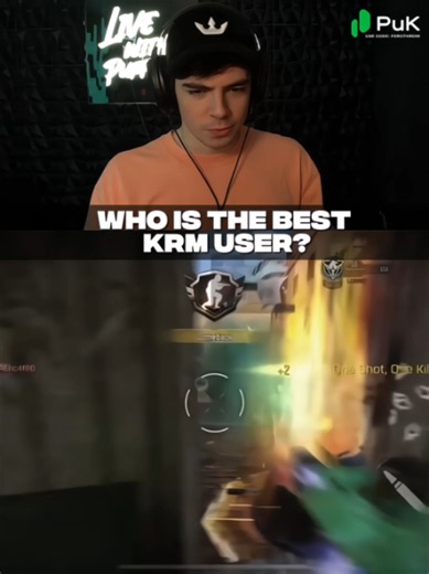 FERG reaction to BEST KRM user CODM - Ferg OG clip