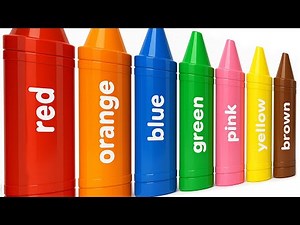 Best Learning Video for Toddlers Learn Colors with Crayon Surprises!