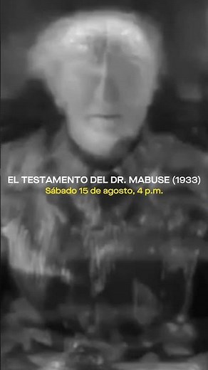 Ciclo de cine Retrospectiva Fritz Lang