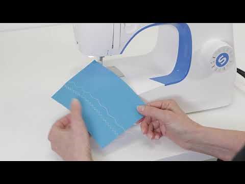SINGER® M3200 Getting Started - Selecting a Stitch