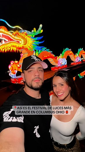 7.1K views · 1.3K reactions | Así es un festival de luces en Columbus...