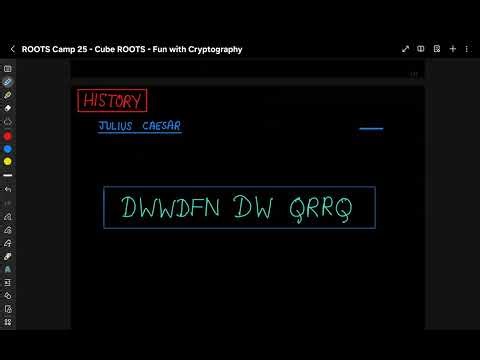 Cube ROOTS - Day 3, Session 2: "Fun With Cryptography"