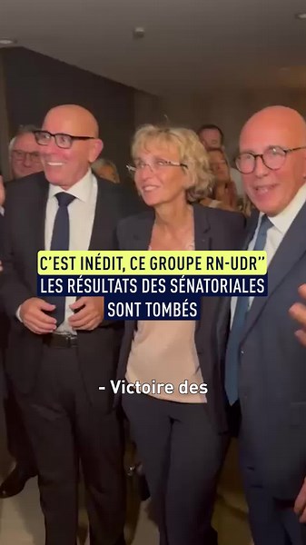 Hier soir, la liste UDR-RN aux sénatoriales, soutenue par le maire de Nice et président de la métropole Eric Ciotti, conduite par le Pr Laurent Castillo, a remporté 829 voix, soit 40,22 % des suffrages. Un résultat qui lui permet de placer deux candidats au Sénat : l’eurodéputé UDR Laurent Castillo et la conseillère municipale et départementale UDR Gaëlle Frontoni. Voici les réactions de Laurent Castillo et Eric Ciotti...