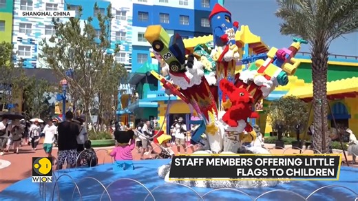 World's largest Legoland opens to tourists in Shanghai. Characters made of Lego bricks enthrall crowds. Diksha Bisla tells you more. | WION