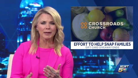 Crossroads Church gift card giveaway for SNAP recipients ends early due to high need