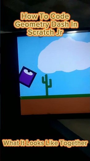 How To Code Geometry Dash In Scratch Jr #scratchjr #scratch