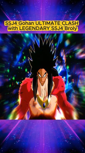 SSJ4 Gohan CLASH with LSSJ4 Broly 😱