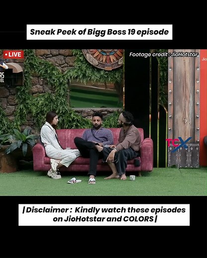 525K views · 13K reactions | Watch tonight’s Bigg Boss 19 fights unfold live – don’t miss exclusive reactions! . . . . . . #biggboss19 #bb19 #biggboss19onjiocinema #ashnoorkaur #ashnoorian #gauravkhanna #anupamaa #gauravkhannaofficial #awezdarbar #awezdarbarchoreography #nagmamirajkar #baseerali #kundalibhaygya #reelkarofeelkaro #reelitfeelit #tellychakkar #tcx | TellyChakkar | Facebook