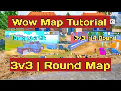 How to Make 3v3 Round Map in PUBG | Easy Step by Step Tutorial | Bluee Zone Tutorial