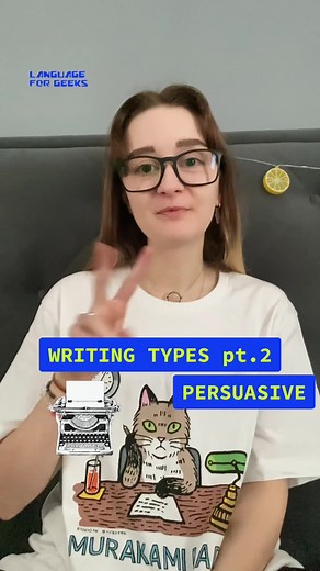 Here's Part 2 of the Writing types series! Learn about persuasive writing and why this type is definitely worth mastering🖋️ #writingtypes #englishwriting #englishwritingskills #englishcourses #englishclassesonline #learnenglishonline #englishlearning #writinginenglish #persuasivewriting