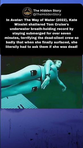 The Terrifying Avatar 2 Underwater Stunt 🌊 #avatar #movies #shorts