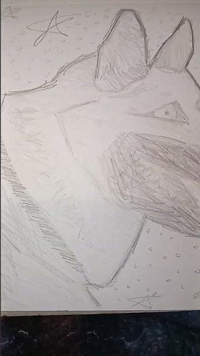 German Shepard drawing #art #drawing #sketch #dog